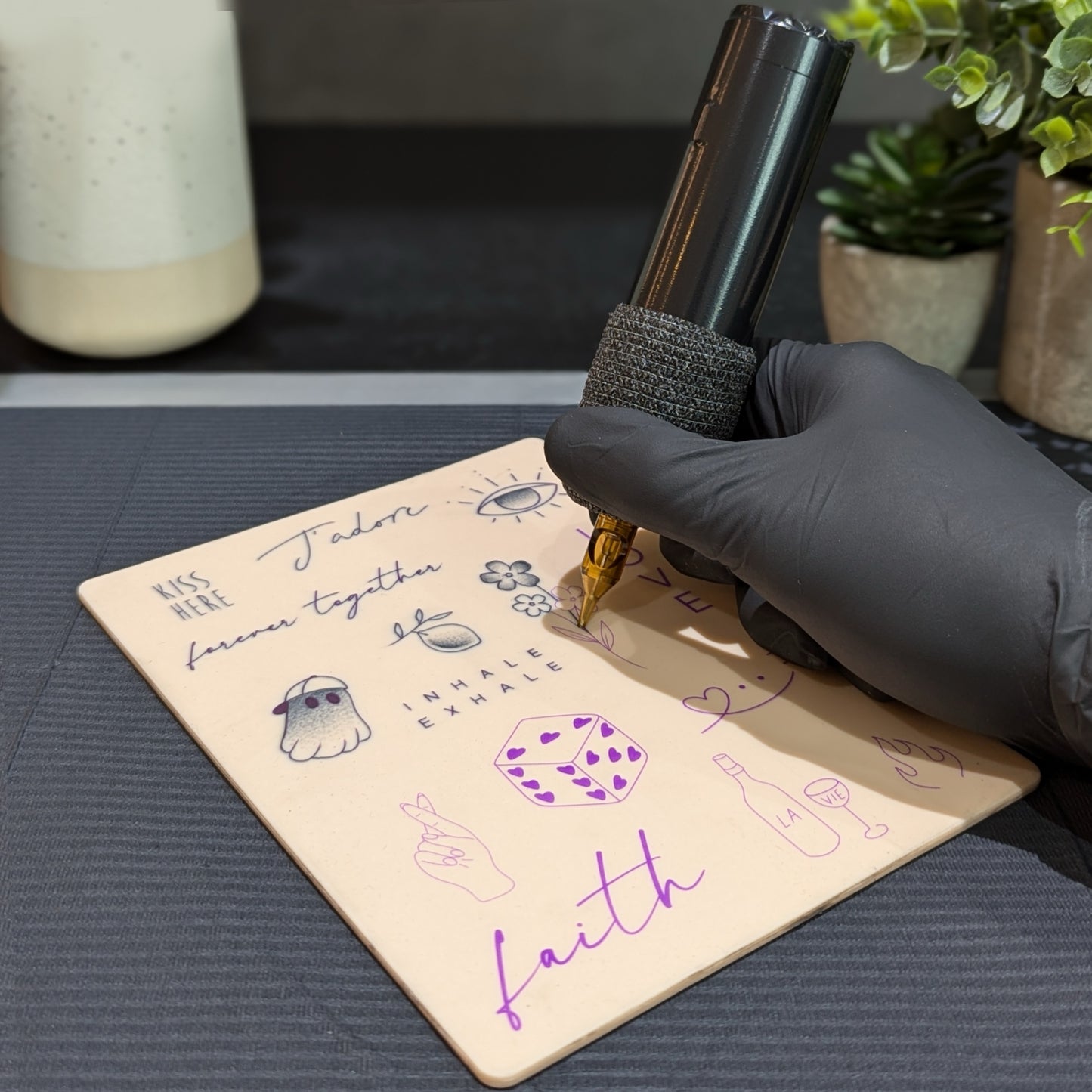 Stencil Skins® Pre-printed Fineline Designs