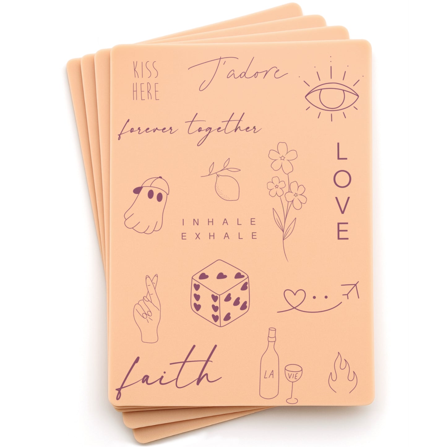 Stencil Skins® Pre-printed Fineline Designs