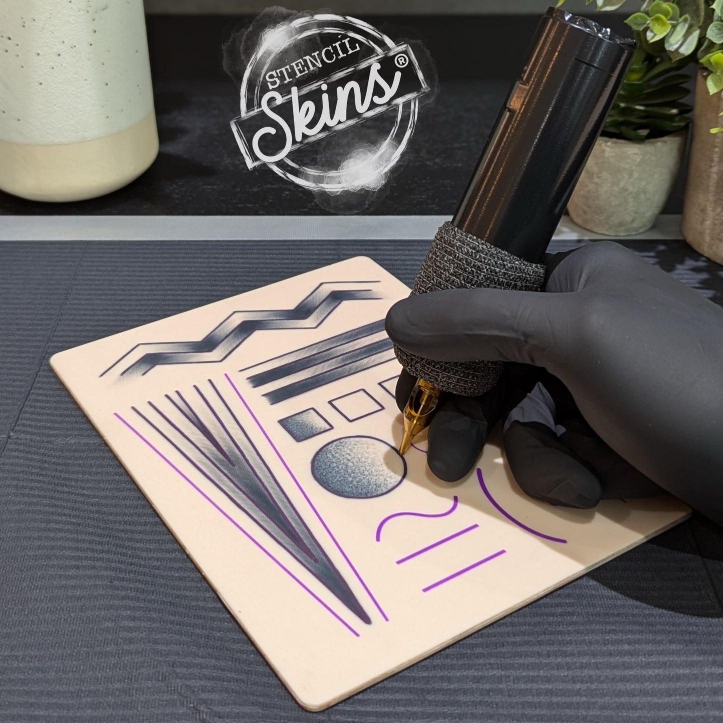 Stencil Skins® Pre-printed Apprentice Designs