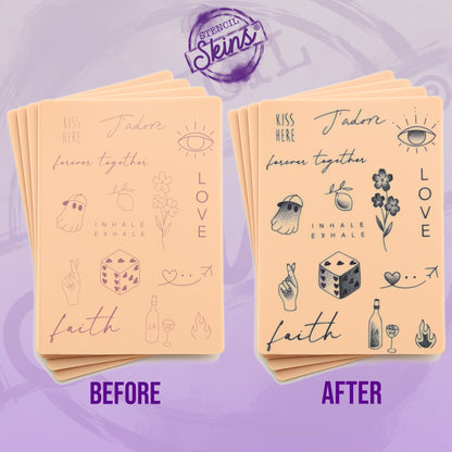 Stencil Skins® Pre-printed Fineline Designs