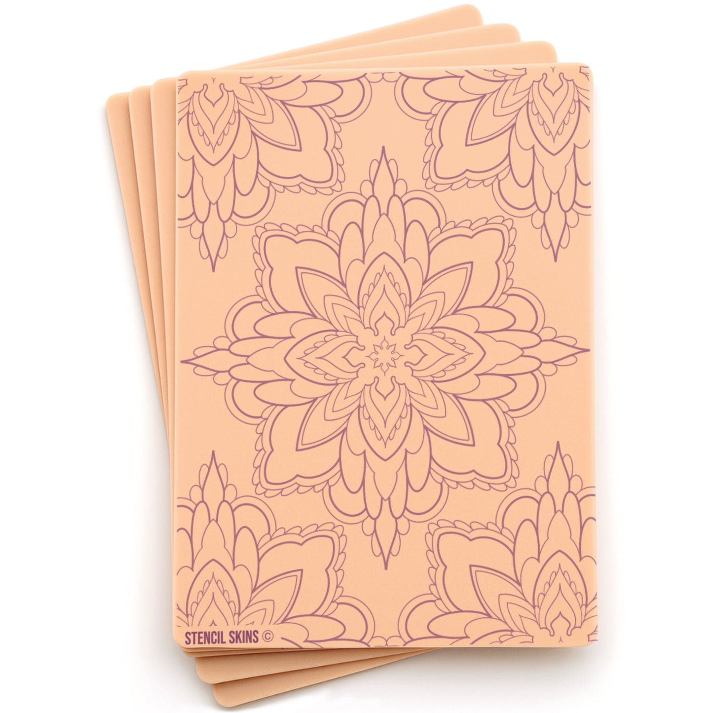Stencil Skins® Pre-printed Mandala Designs