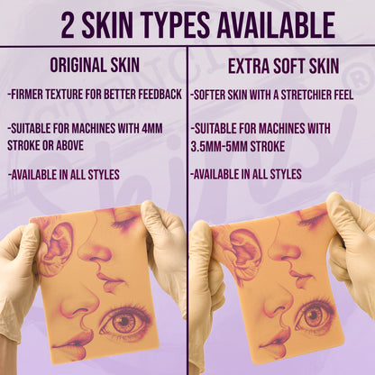 Stencil Skins® Pre-printed Portrait Designs