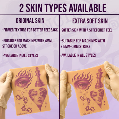 Stencil Skins® Pre-printed Stipple Designs