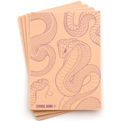 Stencil Skins® Pre-printed Snake Designs